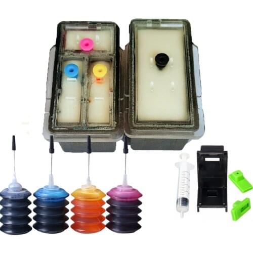 Vilaxh PG510 CL511 Refillable Ink Cartridge PG 510 CL 511 For Canon Pixma IP2700 MP240 MP250 MP260 MP270 MP280 MP480 Printer