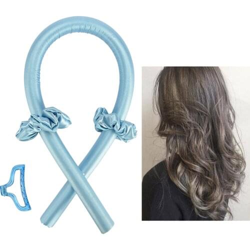 Sleeping Heatless Curling Rod Headband No Heat Curls Curler Hair Rollers