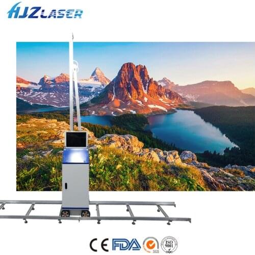 Direct to wall 3D 5D Effect Inkjet UV wall painter