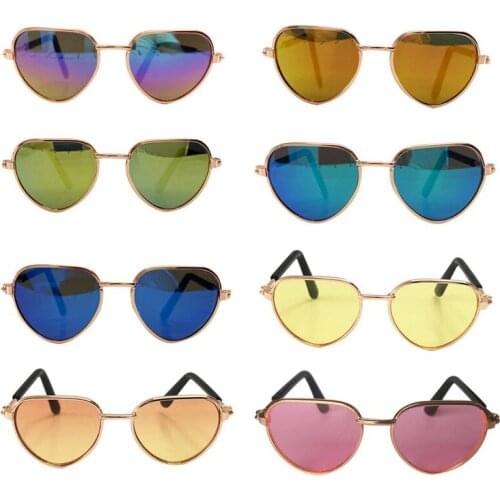 Pet Cat Dog Sunglasses Suitable for All Kinds of Cat Pet Decoration Accessories Bone Nose Bridge Structure Fashion Sunglasses