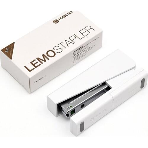 Kaco LEMO Stapler 24/6 26/6 with 100pcs Staples for Paper Binding Business School Office Use