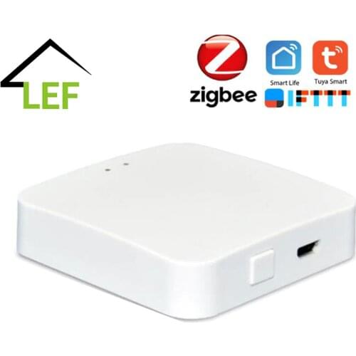 Tuya Zigbee Bridge Smart Home Zigbee Gateway Hub Remote Control Zigbee Devices Via Smart Life APP Works with Alexa Google Home