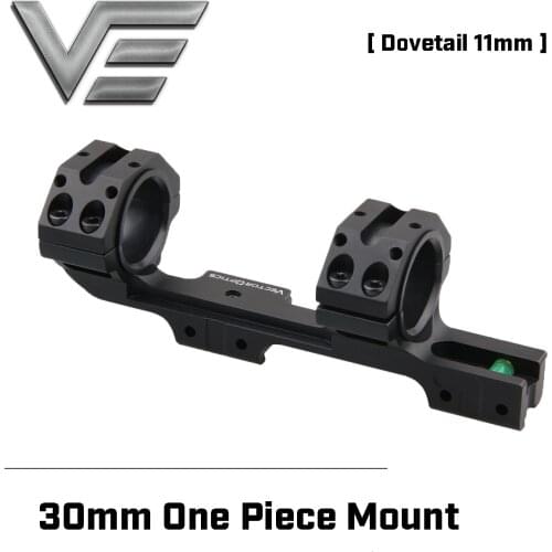 Vector Optics 30mm 3/8" Dovetail ACD Mount One Piece Style Leveling Function Ring Mount 11mm Dovetail