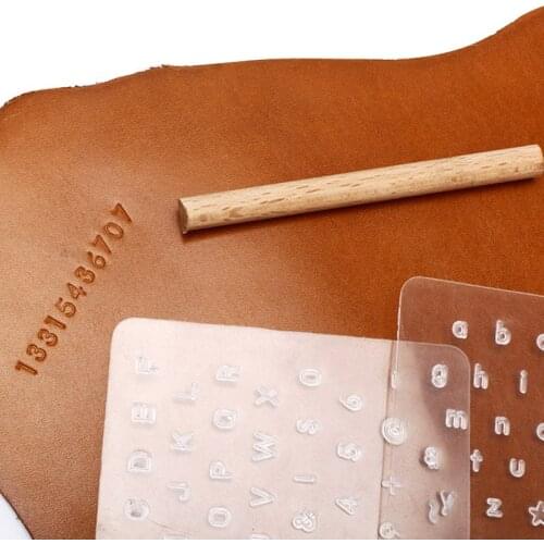 1 Pcs Carving Letter Seal for Leather Craft Letters Alphabet Stamp Handmade Durable DIY Tool SP99