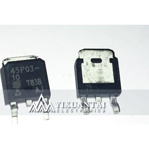 10pcs/lot Free shipping 100% original SUD45P03-09-GE3 45P03-09 SUD45P03-10 45P03-10 SUD50N04-06H 50N04-06H 8EWF12S TO252