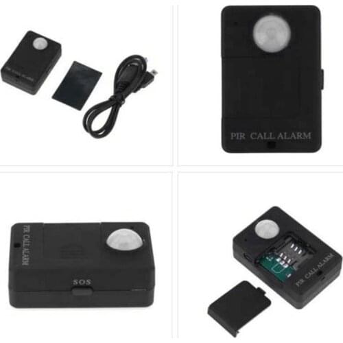 1xMini Wireless Motion GSM Alert Detection Monitor Infrared Sensor PIR MP Alarm A9