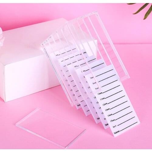 Eyelash Extension 5 Layers Clear Eyelash Storage Box Beauty Makeup Display Container Organizer Holder Eyelash Extension Tools