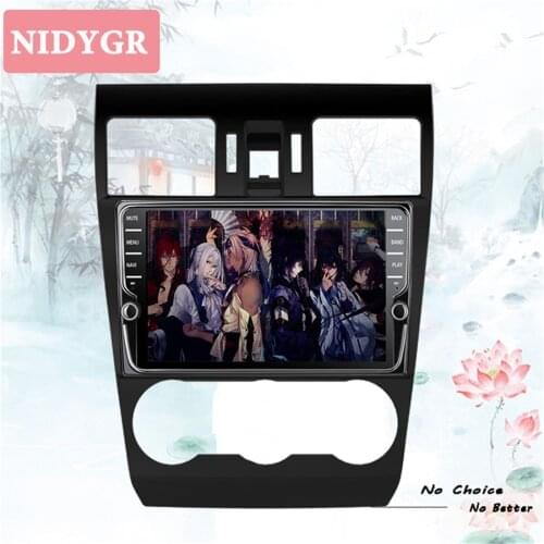 Octa core android 10.0 car dvd multimedia player For Subaru Forester XV WRX 2012-2019 radio gps 4G+64G Carplay 4G LTE Cassette