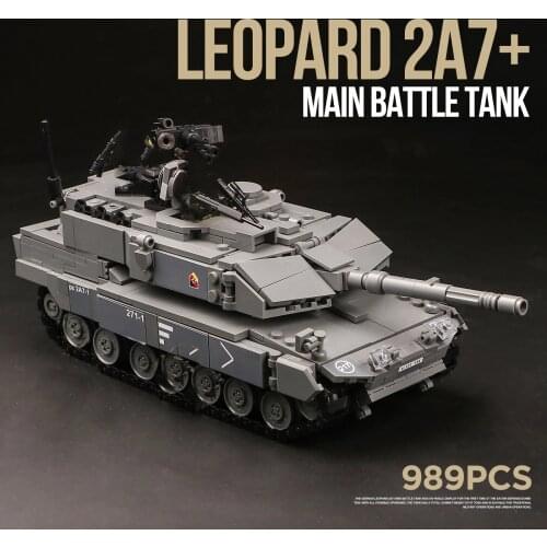 Battle Tank Building Bricks WW2 Rocket Launcher World Allies Chariot Tracked Vehicle Army MOC Model For Kid