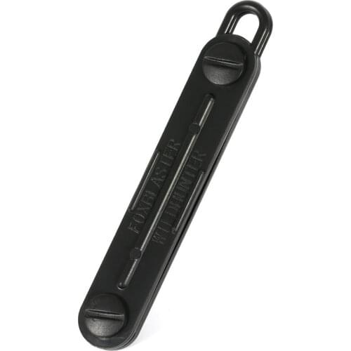 Black Outdoor Fox Down Fox Blaster Call Whistle Predator Hunting Lamping Calling Rabbit Game Caller