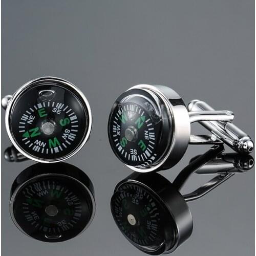 DY The new high-grade designing tools compass Cufflinks fashion Mens French shirt Cufflinks free shipping