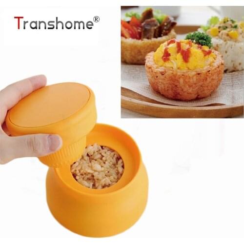 Japanese Style Cute Rice Cup Mould Baked DIY Rice Ball Mold Creative Lunch Box Gadget Kitchen Tool Roll Sushi Rice