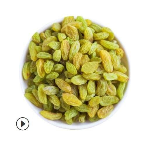 Factory direct wholesale Xinjiang specialty turpan large grain raisins office workers snack food seedless raisins 500g