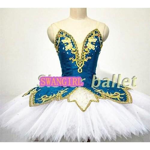 Classic Ballet stage tutu pirate professional ballet tutu adult blue bird ballet tutu nutcracker ballet costumes pancakeSB0005