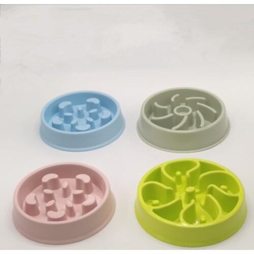 Pet Drink Bowl Dogs Feeding Drinking Tray Pet Puppy Non-Spill Feeder Dog Plastic Safety Cat Dog Products