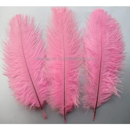 Wholesale 10pcs beautiful High Quality pink ostrich feathers 6-8 inches/15-20 cm for Party/wedding Decoration
