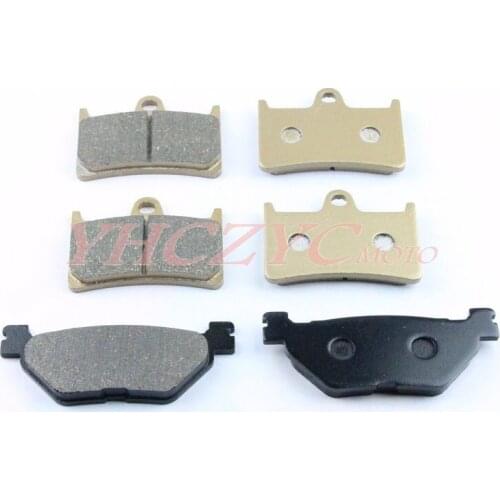 For YAMAHA FJR1300 01-05 motorcycle front and rear brake pads set