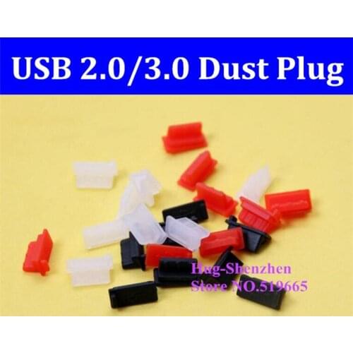 Wholesale USB port connector dust plug usb cover plug PC computer laptop USB 2.0 3.0 interface Anti-dust Prevent rust dust plug