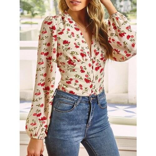 Женские рубашки с рюшами ROPALIA China At AliExpress