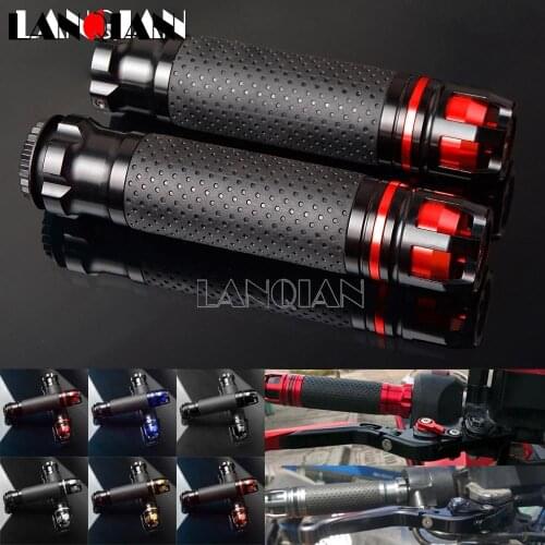 7/8" Motorcycle Handle Grips Handle Bar Grips For Suzuki DL650 V-STROM GSR600 GSR750 GSXS 750 GSXR1000 Katana GSX 600F 750F