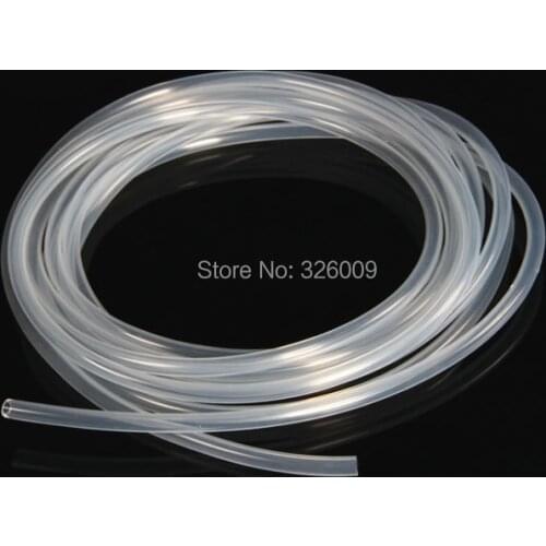 1meter 7x11 water cooling pipe transparent ultra soft silicone pipe for water block radiator Waterblock cooler