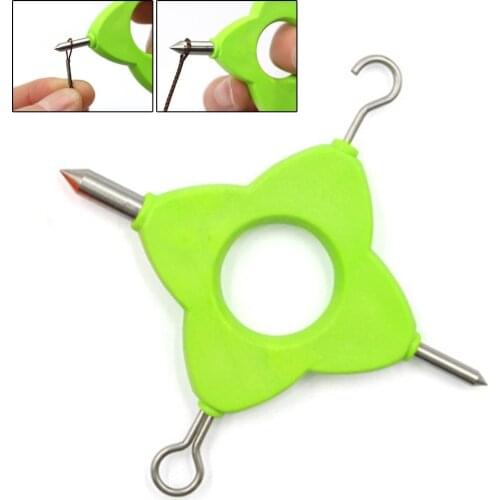 4 In1 Multi Puller Tool Carp Fishing Line Knot Knotting Knotless Puller For Rig Making Pesca Iscas Fish Tackle Tools Accessories