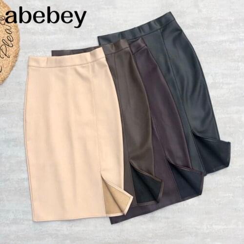 Abebey Slit Pencil Skirts