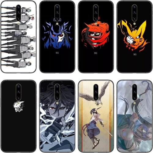 Anime Uchiha Bumper Phone Case For One Plus 7 8 9 Pro 6T 7T 8T drop resistance Shockproof Soft Silicone Cover Case
