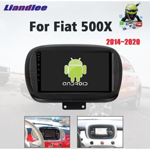 Car Multimedia radio Player For Fiat 500X 2014-2020 Auto Android Radio Stereo Screen BT Carplay DSP GPS Navigation Screen