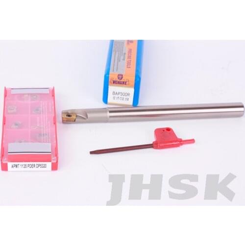 BAP300R-C12-12-130-1T Indexable milling cutter CNC TOOL With 10pcs APMT1135PDER BP010