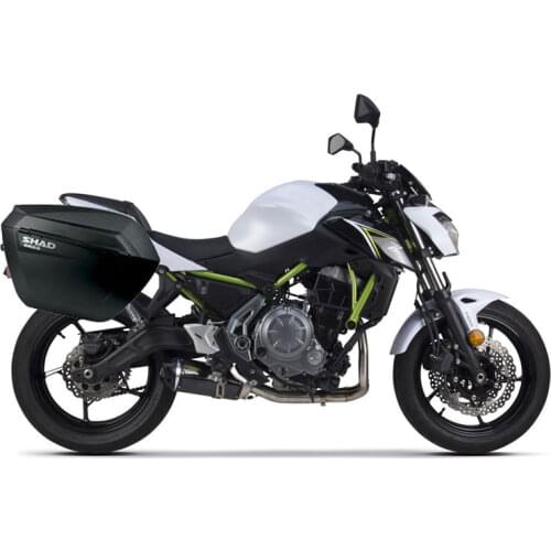 For KAWASAKI NINJA 650 Z650 2017-2020 SHAD SH23 Side Boxs+Rack Set Motorcycle Luggage Case Saddle Bags Brasket Carrier System