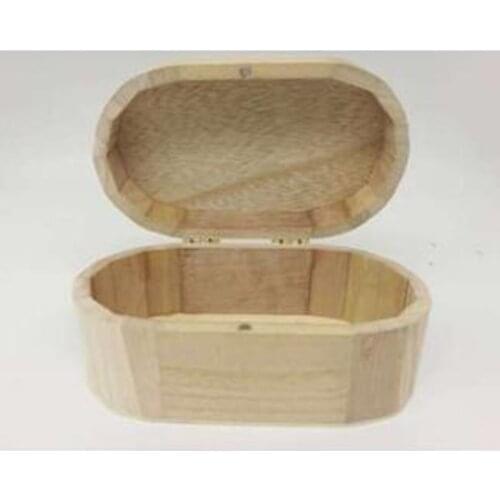 Wooden Oval Round Jewelry Storage Box Earrings Container Wedding Valentines Day Girl Gift Chocolate Rose Flower Wrapping Box