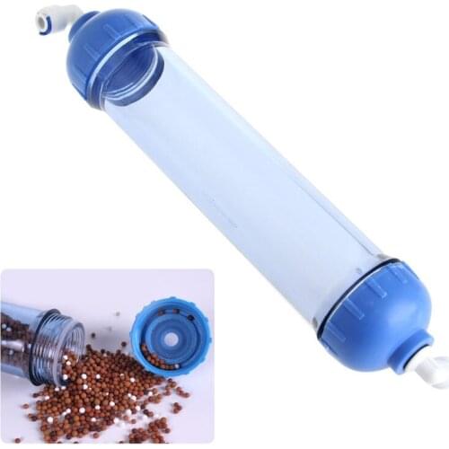H55E Water Filter Housing DIY Fill T33 Shell Filter Tube Transparent Reverse Osmosis