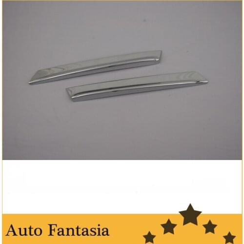 Car styling chrome c-pillar cover trim for Audi Q3 2013 Up -- free shipping