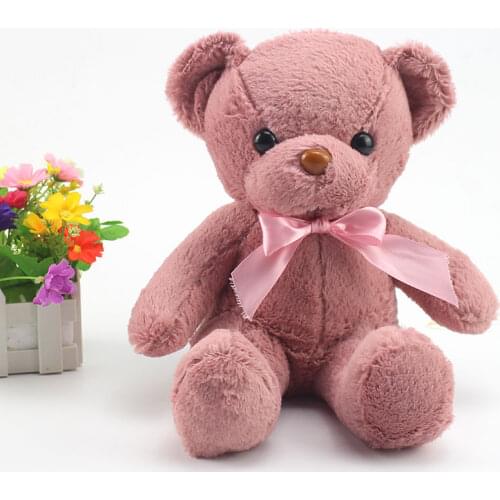30cm Toy Cartoon Bear Plush Toys Stuffed Plush Animals Lovely Bear Doll Birthday Gift For Children