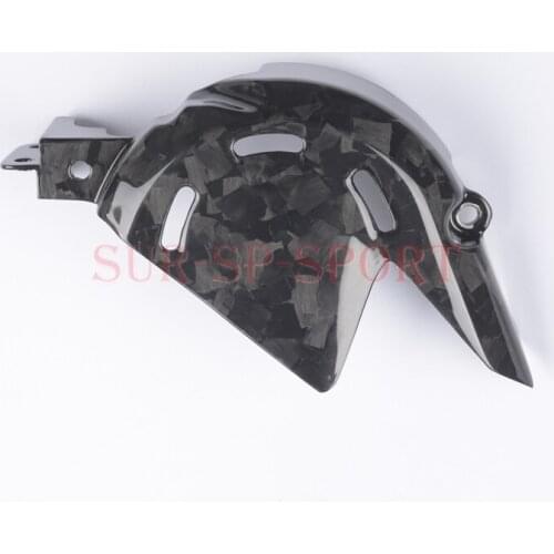 Sprocket Cover For Ducati V4 V4S Streetfight V4 Full Carbon Fiber Forged 100