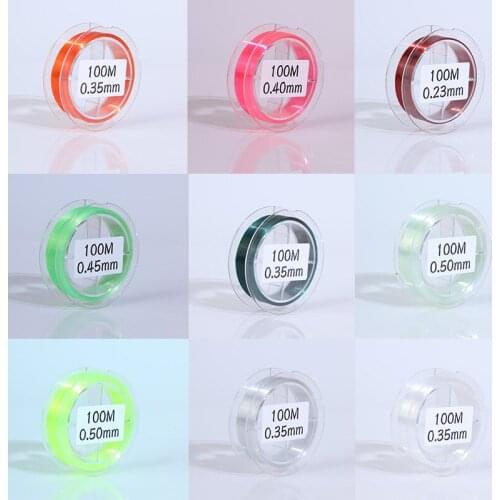 10PCS100m The Best Monofilament PE Fishing Line Japan Material Fishing Line Bass Carp Fish Fishing Accessories Road fishing gear