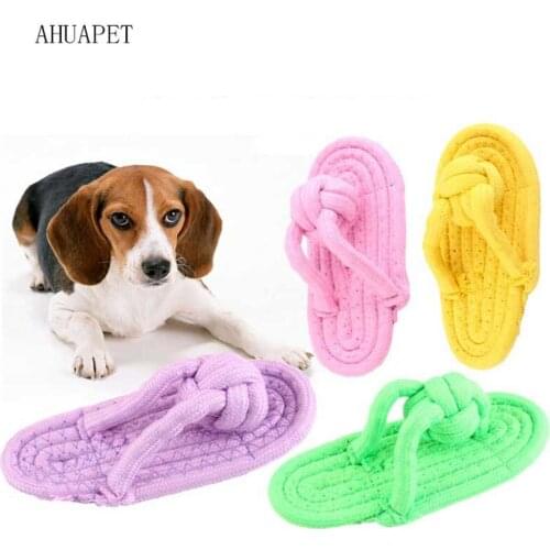 Shoe Dog Toys For Puppies Rope Chew Toys For Small Dogs Rope Dog Products Cotton Rope Biting Chew Firm Pet Toy Outdoor Traning