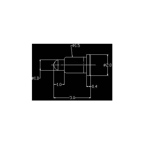 [PR] pogo pin connector Signal pin length of 3.0 MM thimble car Free Shipping