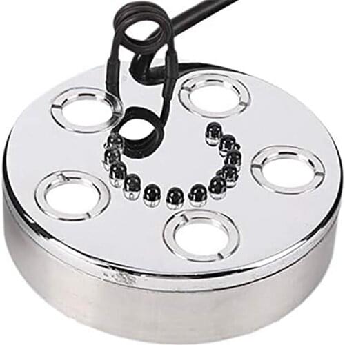 Mist Maker Fogger AC 36V 5 Head Industrial Mist Maker Fogger For Fountain Pond Atomizer Head Air Humidifier Color Lights