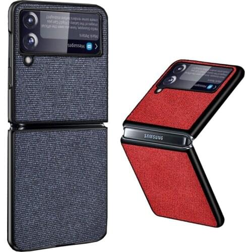 Cloth Material 2021.8 New For Samsung Galaxy Z Flip 3 Case For Galaxy Z Flip3 5G Case