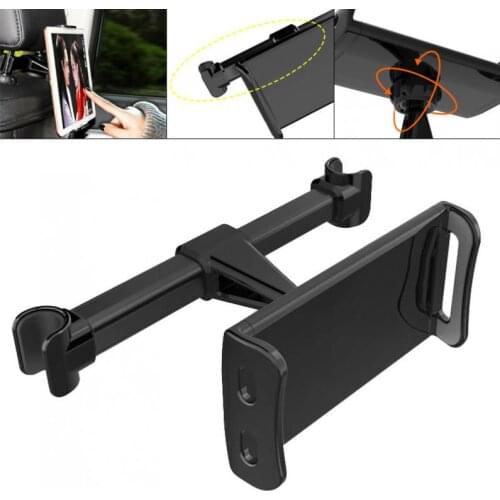Universal ABS+PC Car Rear Pillow Mobile Phone/Tablet Device Stand Holder Support Rotated 360°Degrees Fit for 4 Inche-11 Inche