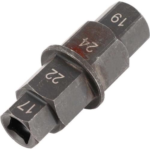 Vintage Car Spare Parts Handlebar Grip Motorcycle Wheel Axle Removal Tool 17/19/22/24mm Spindle Disassembly Hex Key Aluminum