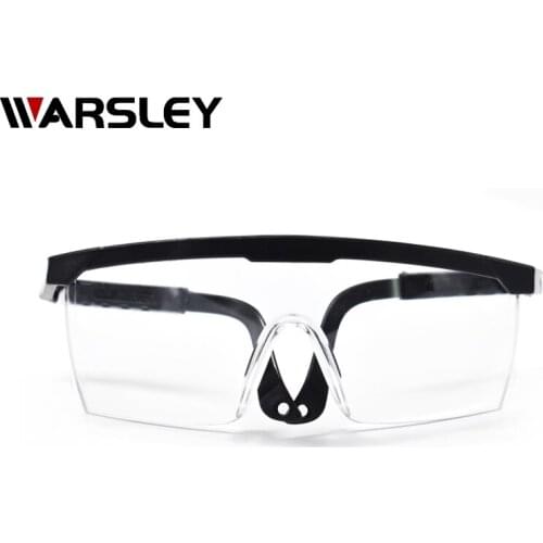 1PCS Welding Glasses Protective Goggles Safety Glasses Adjustable Work Light Proof Glasses Transparent laboratory glasses