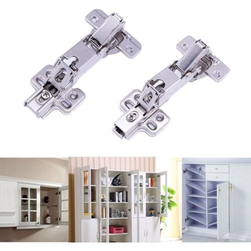 165/175 Degrees Doors Hinge Large Angle Thick Buffer Hydraulic Unloading Hinges For Kitchen Cabinets Furniture Soft Close A1