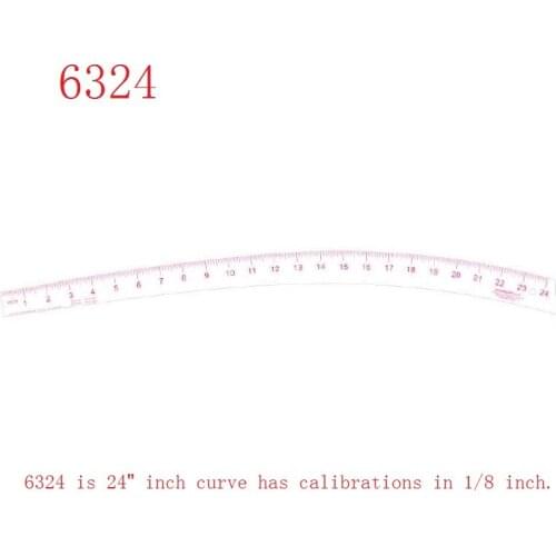 24" Plastic Curve Stick #6324