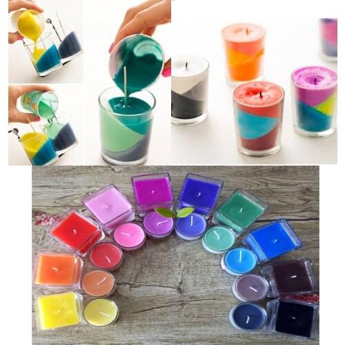 5g/Bag Candle Dye Pigment Chips Flake Plant Dyes For Paraffin or Soy Wax Candle Dyeing Coloring Craft Supplies