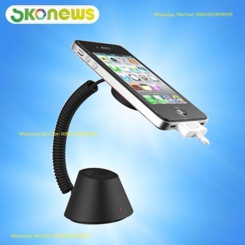 5 Pcs Mobile Phone Black Color Anti Theft Alarm Security Display Stand For Cell Phone