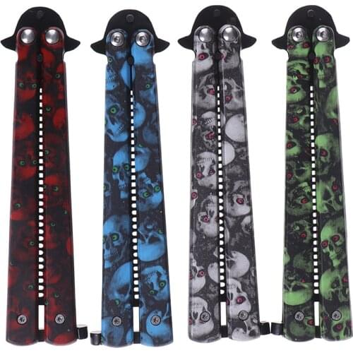 Hair Accessories Steel Butterfly Comb Skull Pattern