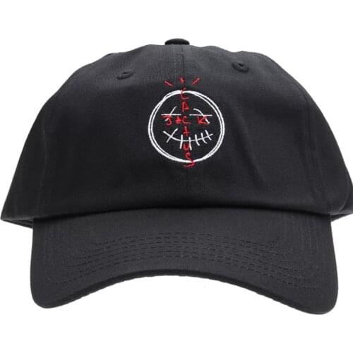 Travis Scotts Cactus Jack Snapback Cap Cotton Embroidery Baseball Cap For Men Women Adjustable Hip Hop Dad Hat Bone Dropshipping